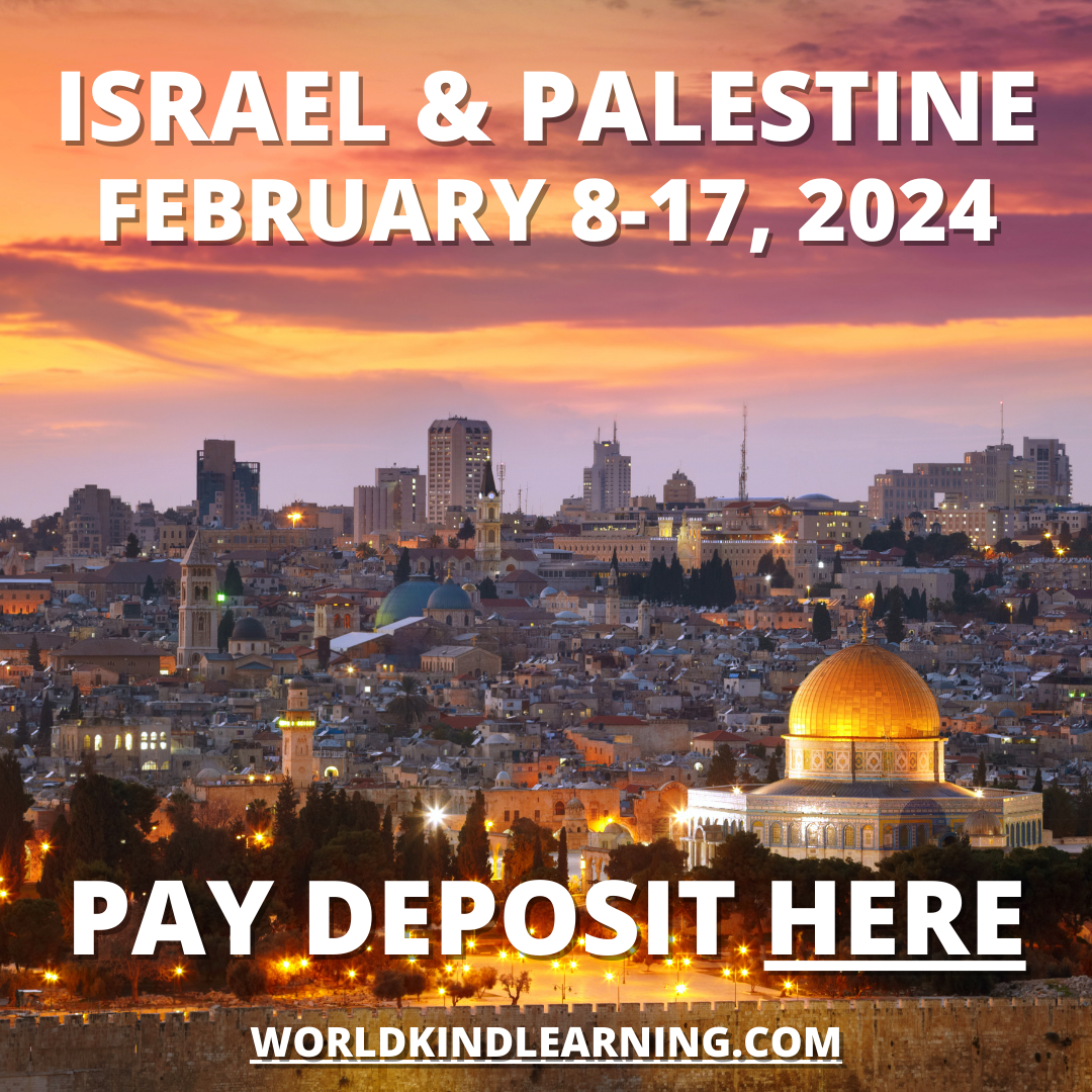 2024Israel & Palestine w/ optional Jordan extension